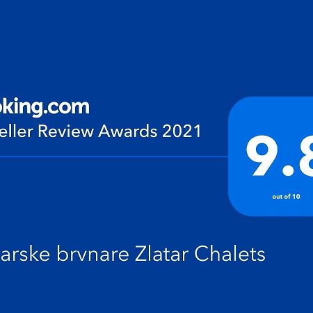 Zlatarske Brvnare Zlatar Chalets Nova Varoš Kültér fotó